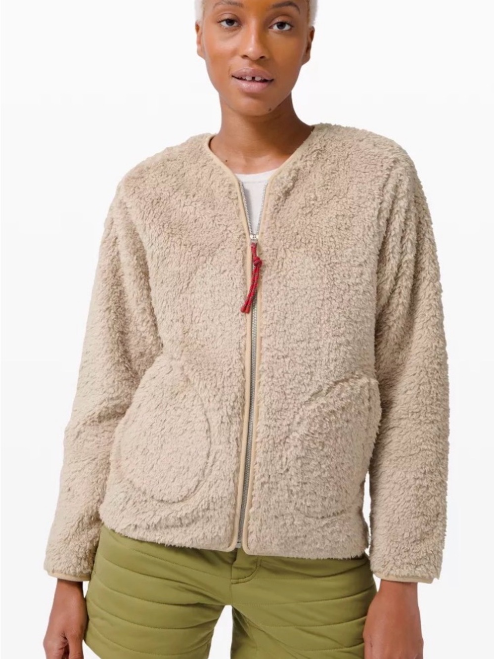 Lululemon Oh So Sherpa Full Zip 10